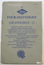 RILEY Forty-Sixty Eight Illustrated Car Parts List Apr 1961 #AKD 1822 Multi Lang