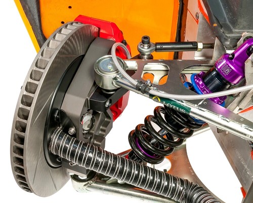 High temperature brake braking - temperature,