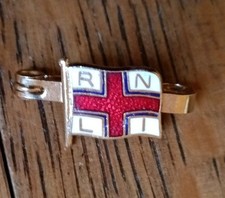 RNLI Vintage Enamel Lapel Pin