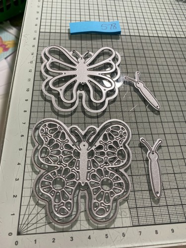 Butterflies die set ref578 - set,
