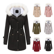 Fur Fleece Hooded Jacket