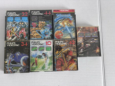 7 x Phillips Videopac G7000 Games Space Monster Pickaxe Crazy Chase