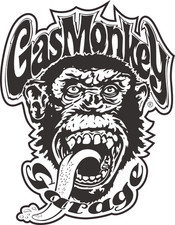 Gas Monkey Garage sticker
