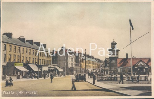 Vintage portrush station - vintage,