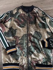 Zara Men’s Sequin Camo Snake