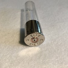 Eley cartridge cap (Silver) glass nip - dram bottle clay and game Gift!!
