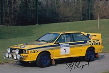 Stig Blomqvist Hand Signed