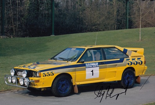 Stig blomqvist hand - hand, signed