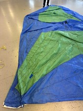 Used Dolphin Sails Green & Blue Spinnaker : Foot c3.90m