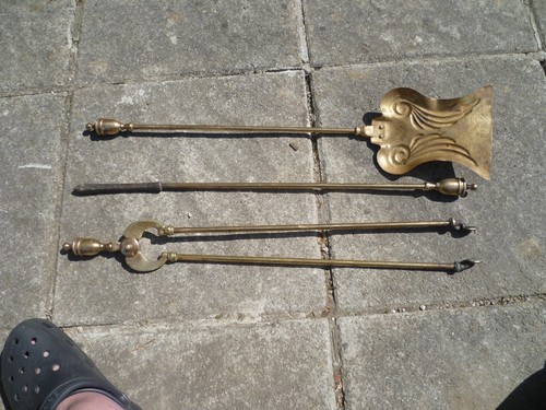 Antique french large three - an,