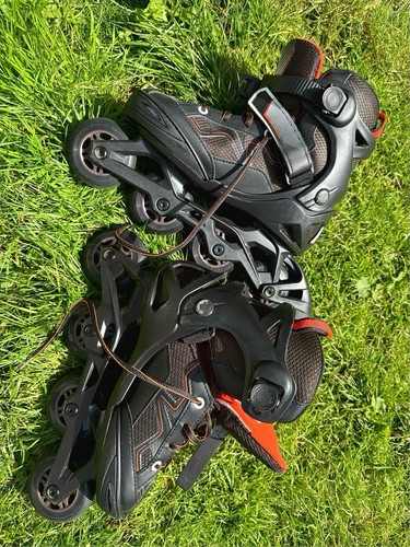 Black and orange - and,