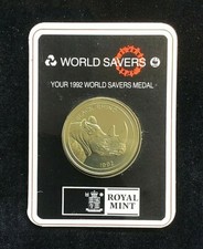 1992 World Savers Medal "BLACK