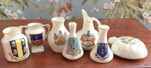 Old crest ware morley - crest, x7