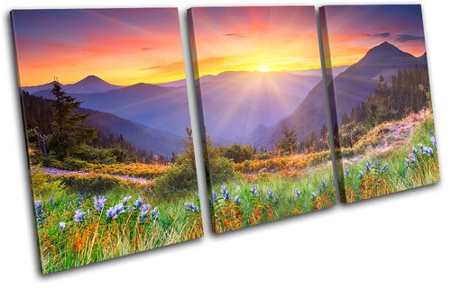 Sunset mountains landscapes - mountains,