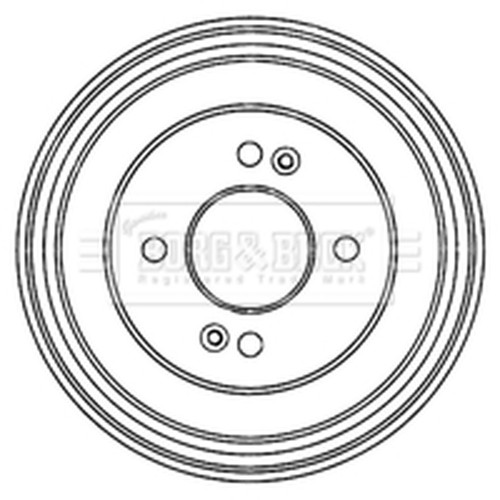 Brake drums for - 2x,