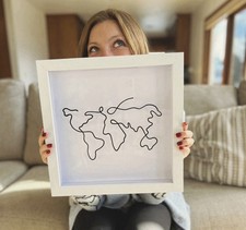 ✈️ World Map Souvenir