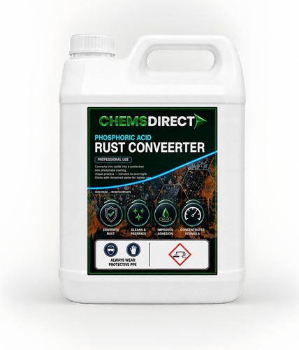 Phosphoric acidic rust - acidic,