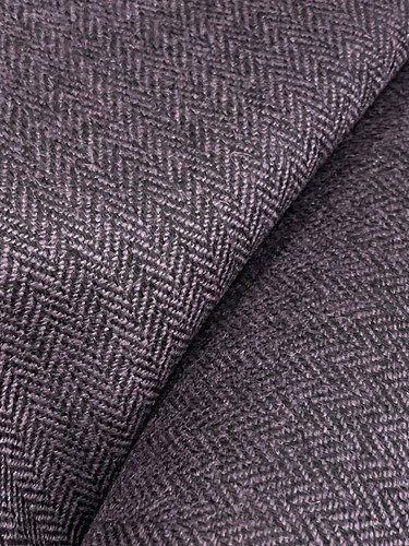 Purple black 100 wool - purple/black,