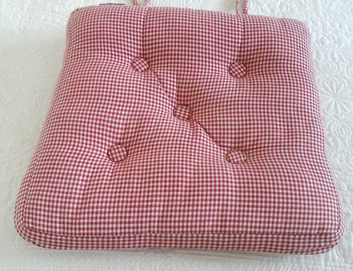 Walton red white gingham - &,