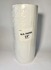 15”x 1000 Feet Butcher Paper Roll White MG Roll