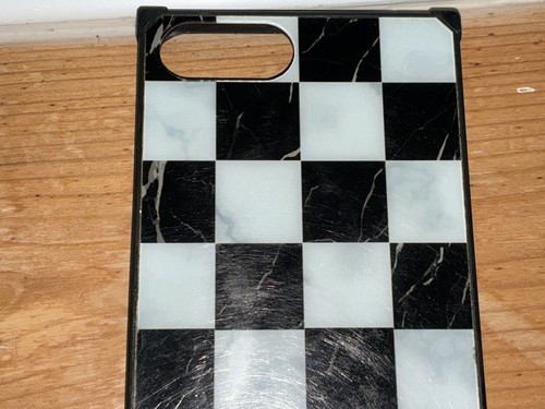 Black white iphone phone - black,