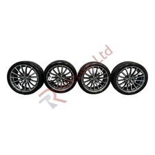 MERCEDES-BENZ C CLASS ALLOY WHEELS & TYRES SET OF 4 (255/35ZR18) 18'' SILVER