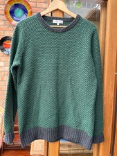 NIGEL HALL Jumper Pullover chunky  wool blend size large