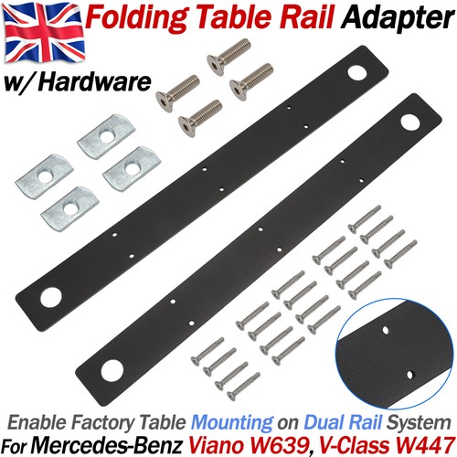 Dual rail adapter folding - rail,
