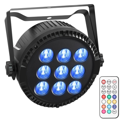Led rgbw 105w par - led, light