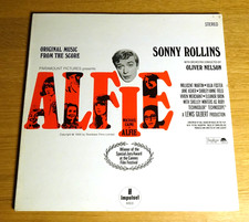 ALFIE (1966) RARE US ORIGINAL SOUNDTRACK LP GATEFOLD SONNY ROLLINS JAZZ-INFUSED