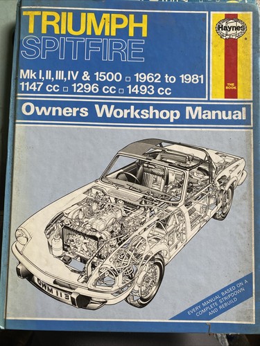 Haynes manual 113 triumph - haynes,