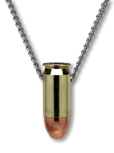 Acp bullet necklace - necklace, hand