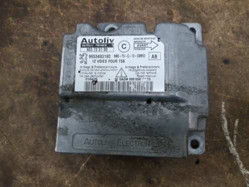 Peugeot 307 airbag srs - 307, ecu