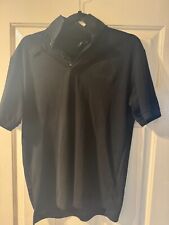 ⭐GENUINE EX POLICE CID BLACK ZIP UP POLO SHORT SLEEVE SHIRT SIZE SMALL JWG2⭐