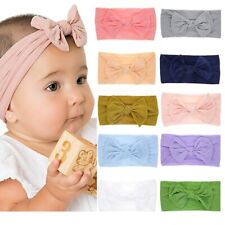 Baby Girls Bunny Bows Kids Turban Knot Rabbit Headband Bow Hair bands Head wrap