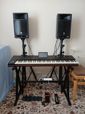 Korg Pa4x-76 professional arranger keyboard and speakers 