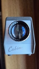 Vintage cabin slide - cabin, projector