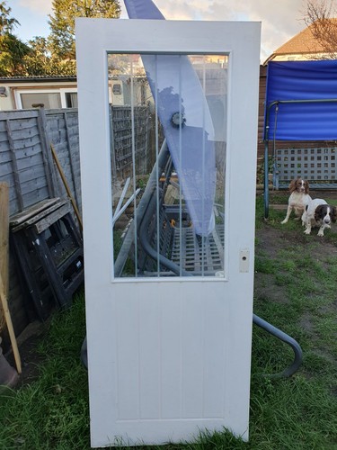 Glazed internal door with - internal,