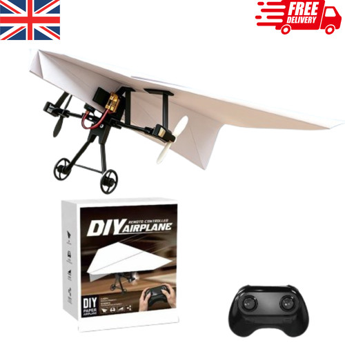 Diy remote control paper plane - remote,