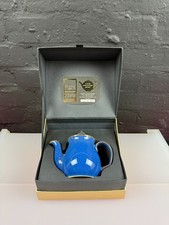 Denby Imperial Blue Individual Tea Pot Celebrating 200 Years 1834 of 3000