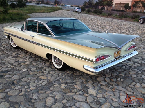 1959 chevy impala iconic - chevy,