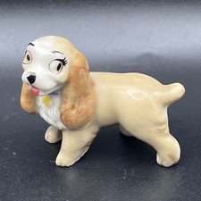 WADE DISNEY WHIMSIES-Lady-Dog Figure-Lady And The Tramp-Collectible Miniature