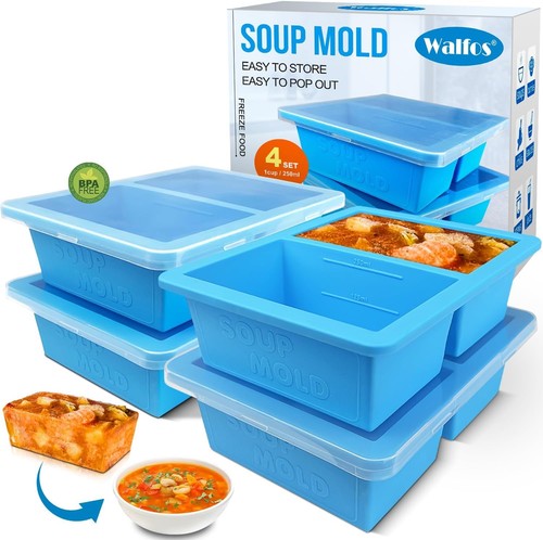 Silicone freezer tray cup - tray,