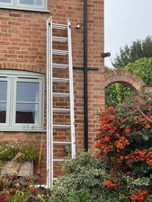 used aluminium triple extension ladders