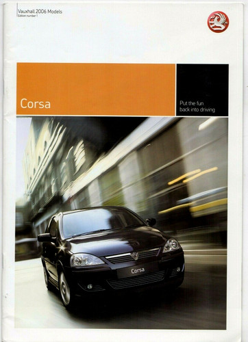 Vauxhall corsa 2005 2006 - vauxhall,