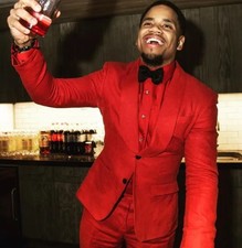 Fashion Wedding Tuxedo Red