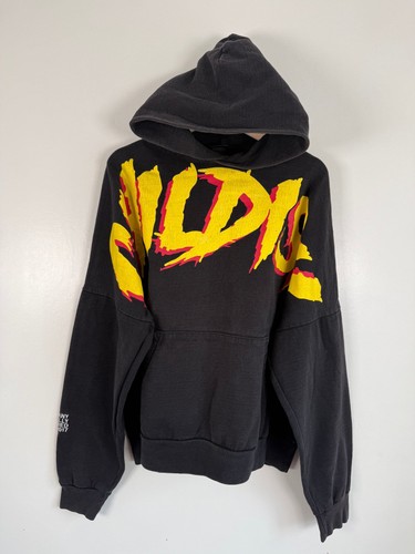 Childish hoodie flames mens - flames,