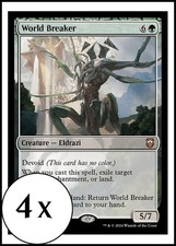 MTG - 4 x World Breaker -