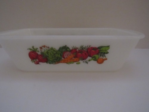 Vintage glasbake milk - vintage,