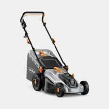 Lawn Mower 1600W Corded Garden 38cm Cutting Blade Adjustable Height 3400rpm